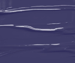 Close-up of a blue paint smear