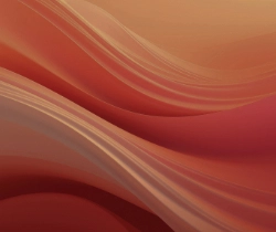 Orange sweeping lines